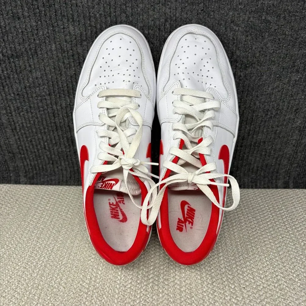 Nike Air Jordan 1 Low Retro OG University Red White Shoes Mens 12 CZ0790-161